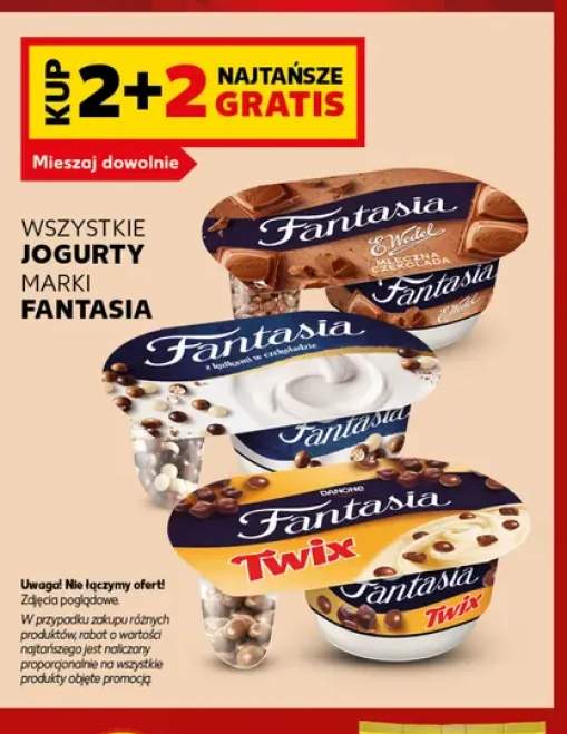 Jogurty marki Fantasia +3 warianty