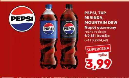 Napój gazowany Pepsi +3 warianty