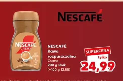 Kawa rozpuszczalna Crema Nescafé