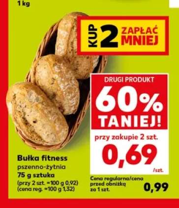 Bułka fitness pszenno-żytnia