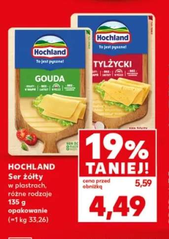 Ser tylżycki w plastrach Hochland +1 wariant