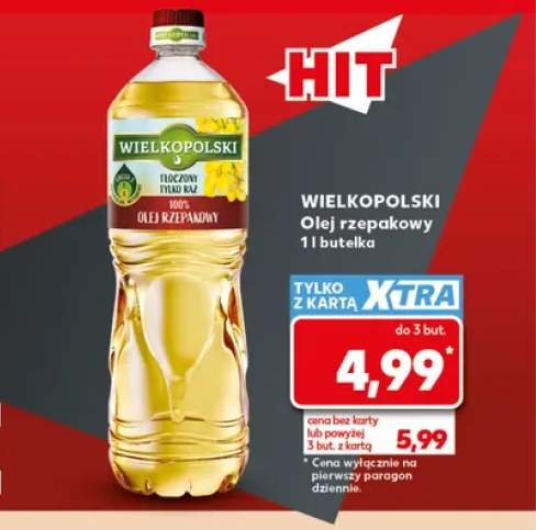 Olej rzepakowy Wielkopolski