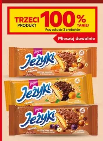 Ciastka Jeżyki Salted Caramel Goplana +2 warianty