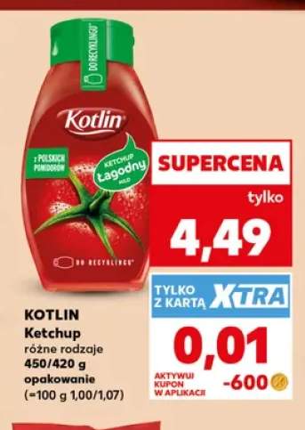 Ketchup łagodny Kotlin