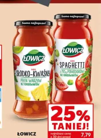 Sos słodko-kwaśny Łowicz +1 wariant