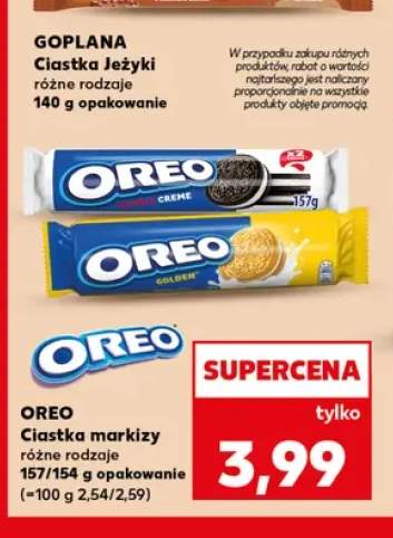 Ciastka markizy Double Creme Oreo +1 wariant