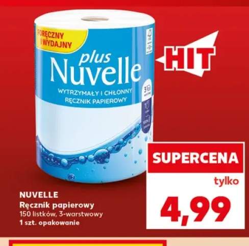 Ręcznik papierowy 150 listków 3-warstwowy Nuvelle