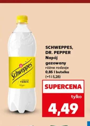 Napój gazowany Schweppes +1 wariant