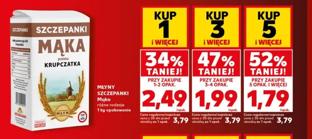 Mąka pszenna krupczatka typ 450 Młyny Szczepanki