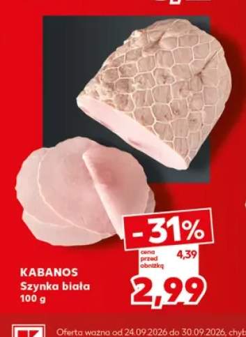 Szynka biała Kabanos