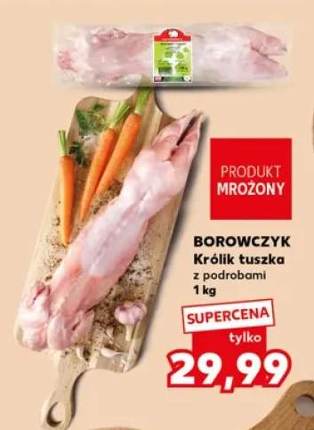 Królik tuszka z podrobami Borowczyk