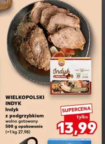 Indyk z podgrzybkiem wolno gotowany Wielkopolski
