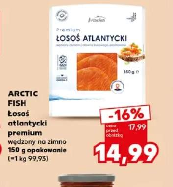 Łosoś atlantycki premium wędzony na zimno Arctic Fish