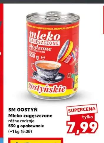 Mleko zagęszczone słodzone SM Gostyń