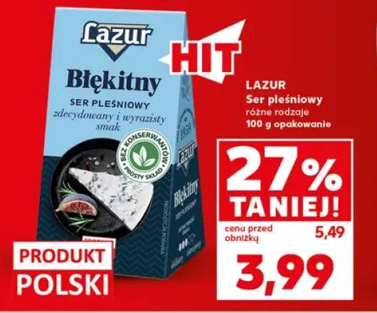 Ser pleśniowy Lazur