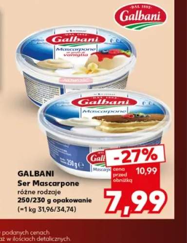 Ser Mascarpone Galbani +1 wariant
