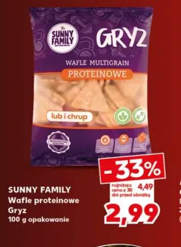 Wafle proteinowe Gryz Sunny Family