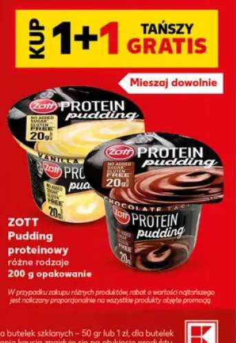 Pudding proteinowy waniliowy Zott +1 wariant