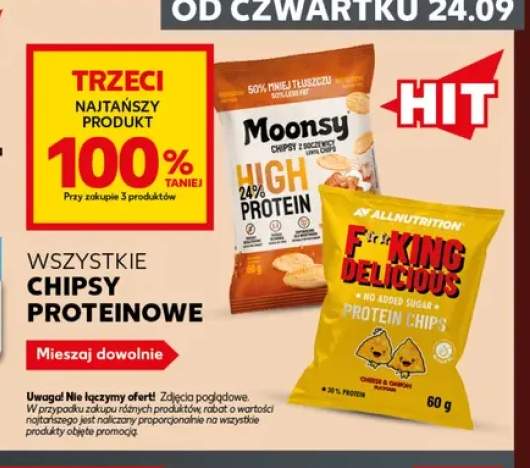 Chipsy proteinowe +2 warianty