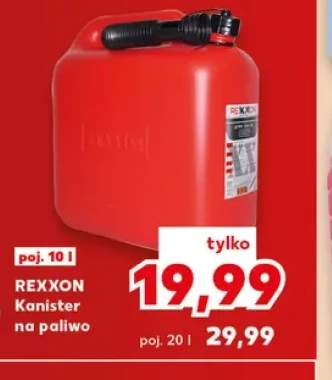 Kanister na paliwo 10 l Rexxon +1 wariant