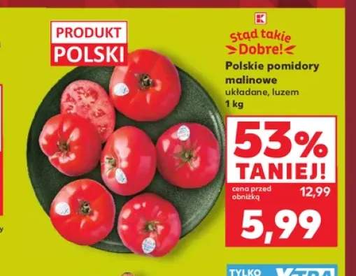 Pomidory malinowe polskie Stąd Takie Dobre!