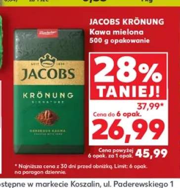 Kawa mielona Jacobs Krönung