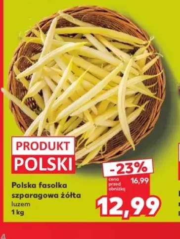 Fasolka szparagowa żółta polska