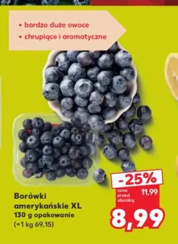Borówki amerykańskie XL