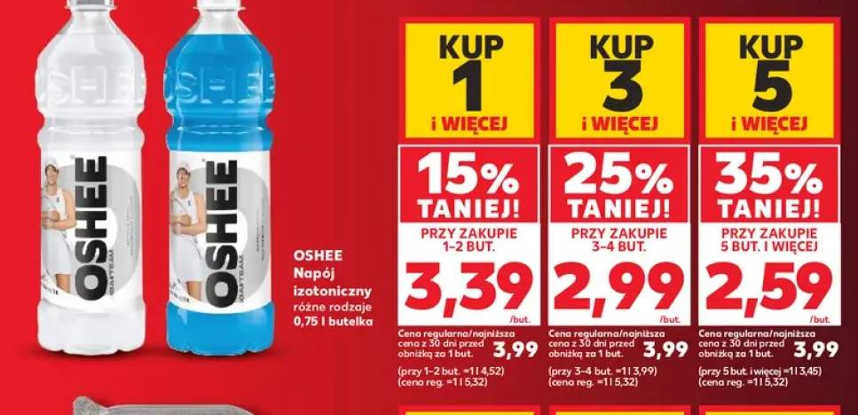 Napój izotoniczny Oshee