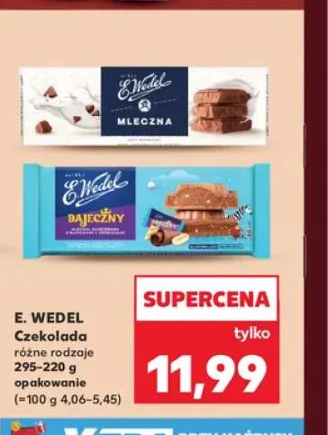 Czekolada mleczna E.Wedel +1 wariant