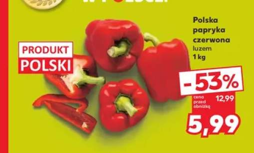 Papryka czerwona polska