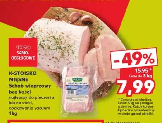 Schab wieprzowy bez kości K-Stoisko Mięsne