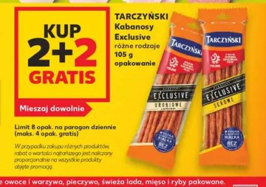 Kabanosy Exclusive drobiowe Tarczyński +1 wariant