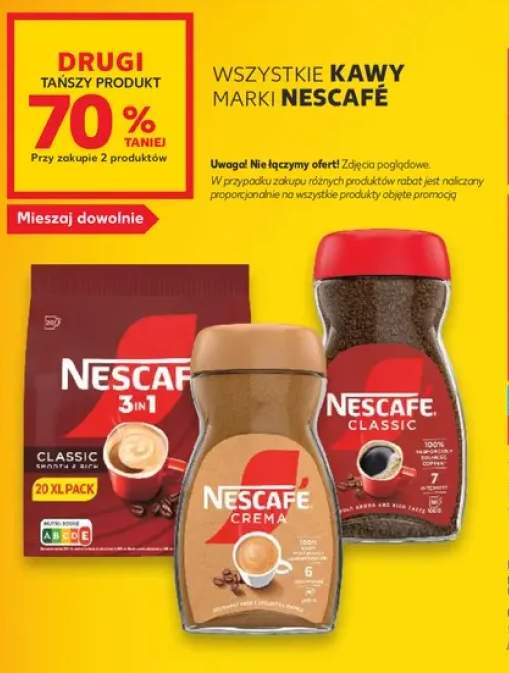 Kawy marki Nescafé +3 warianty