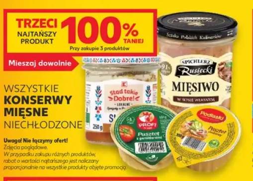 Konserwy mięsne niechłodzone +4 warianty