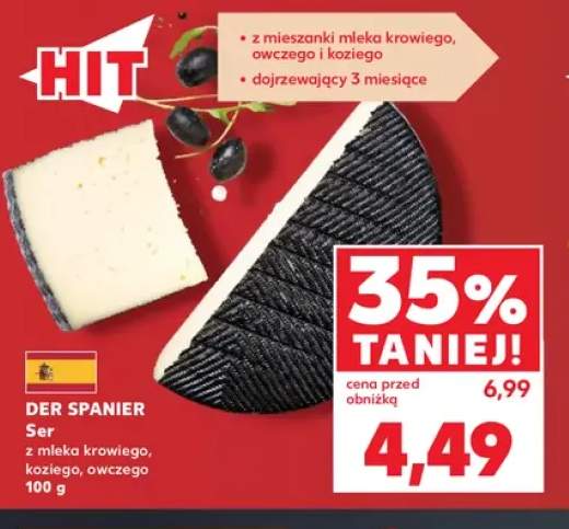 Ser z mleka krowiego koziego owczego Der Spanier