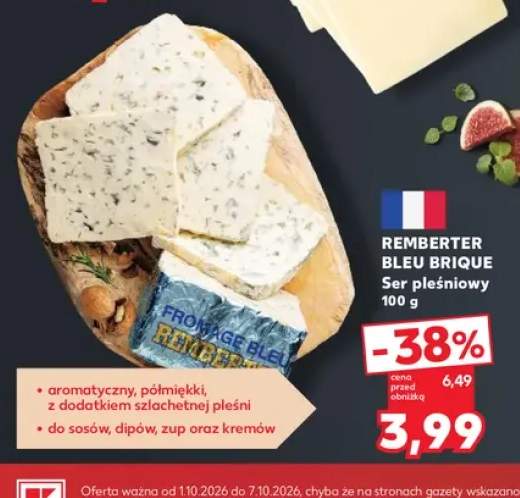 Ser pleśniowy Bleu Brique Remberter