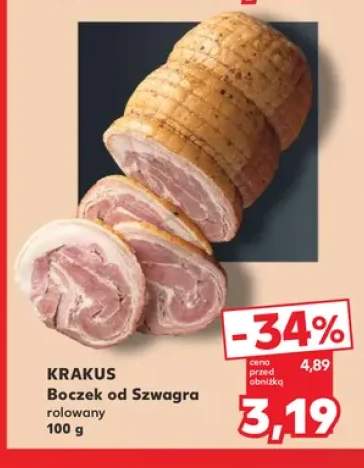 Boczek od Szwagra rolowany Krakus