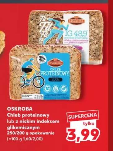 Chleb proteinowy Oskroba +1 wariant