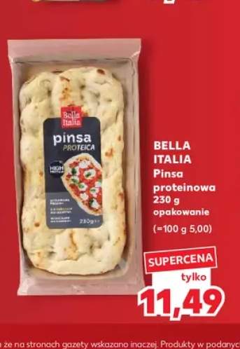 Pinsa proteinowa Bella Italia