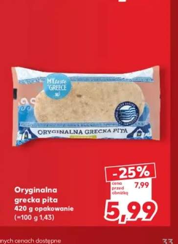 Oryginalna grecka pita My Taste Greece