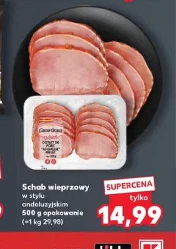 Schab wieprzowy w stylu andaluzyjskim Costa Brava