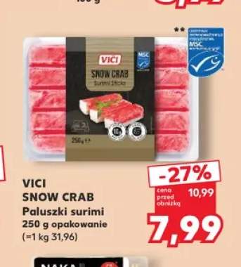 Paluszki surimi Snow Crab Vici
