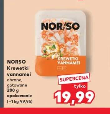 Krewetki vannamei obrane gotowane Norso
