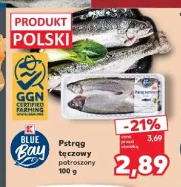 Pstrąg tęczowy patroszony Blue Bay