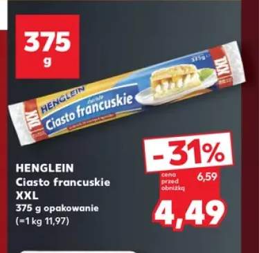 Ciasto francuskie XXL Henglein