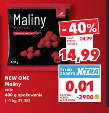 Maliny całe New One