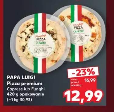 Pizza premium Caprese Papa Luigi +1 wariant