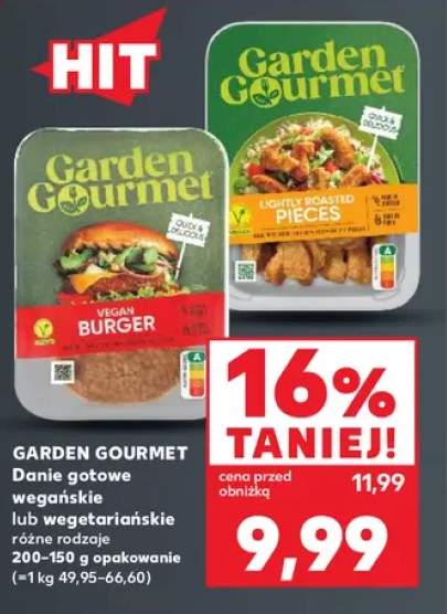 Danie gotowe wegańskie Garden Gourmet +1 wariant