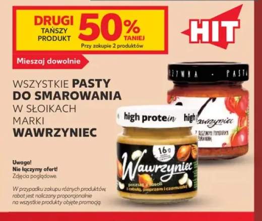 Pasty do smarowania w słoikach marki Wawrzyniec +2 warianty
